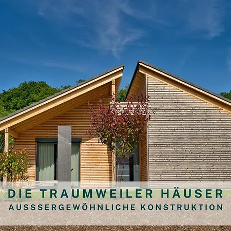 Traumweiler Ferienhaeuser Am Nationalpark Hunsrueck Hochwald - Barrierefrei -teilweise Hundefreundlich - Privater Garten - Beginnt Direkt Am Haus Semesterbostad *
