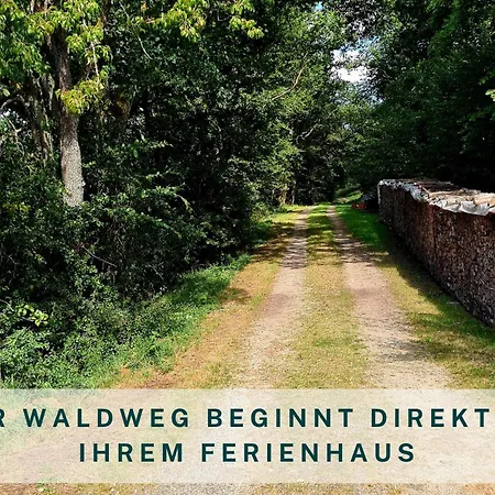 Traumweiler Ferienhaeuser Am Nationalpark Hunsrueck Hochwald - Barrierefrei -teilweise Hundefreundlich - Privater Garten - Beginnt Direkt Am Haus