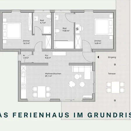 Dom wakacyjny Traumweiler Ferienhaeuser Am Nationalpark Hunsrueck Hochwald - Barrierefrei -teilweise Hundefreundlich - Privater Garten - Beginnt Direkt Am Haus