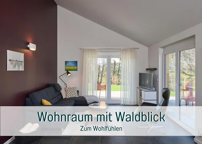 Traumweiler Ferienhaeuser Am Nationalpark Hunsrueck Hochwald - Barrierefrei -teilweise Hundefreundlich - Privater Garten - Beginnt Direkt Am Haus * Kirschweiler