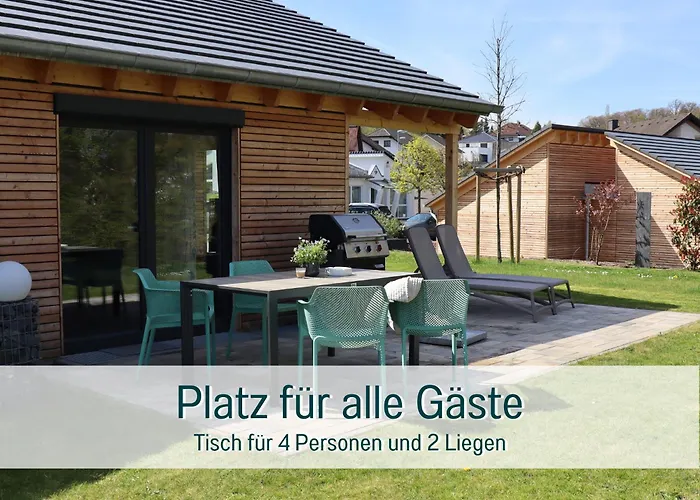 Casa de Férias Traumweiler Ferienhaeuser Am Nationalpark Hunsrueck Hochwald - Barrierefrei -teilweise Hundefreundlich - Privater Garten - Beginnt Direkt Am Haus