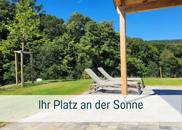 Traumweiler Ferienhaeuser Am Nationalpark Hunsrueck Hochwald - Barrierefrei -teilweise Hundefreundlich - Privater Garten - Beginnt Direkt Am Haus * Kirschweiler